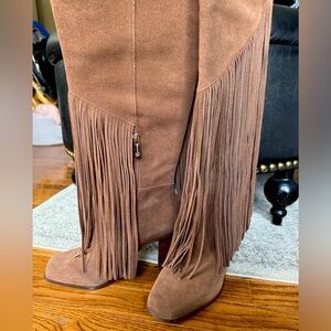 NEW! Jessica Simpson ASIRE Fringe Boots! 8M